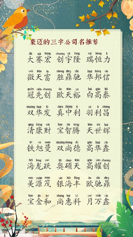 好听装修公司名字大全