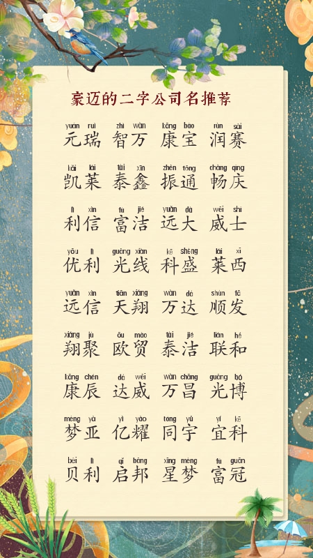 装饰公司名字大全